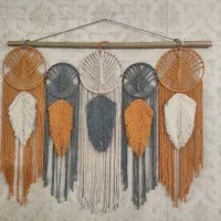 دیوارکوب مکرومه