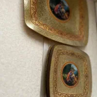 ست پیش دستی و سینی نو|ظروف سرو و پذیرایی|رشت, گلسار|دیوار