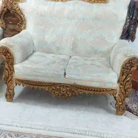مبل سلطنتی ۷ نفره|مبلمان خانگی و میز عسلی|رشت, توشیبا|دیوار
