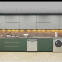 تعویض کابینت پوسیده ظرفشویی به نو ساخت نصب|خدمات پیشه و مهارت|اراک, |دیوار