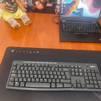 کیبورد لاجیتک logitech k270|قطعات و لوازم جانبی رایانه|تهران, چوب تراش|دیوار