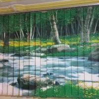 پرده کرکره ای دو طرفه|پرده، رانر، رومیزی|زاهدان, |دیوار