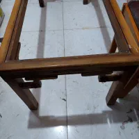 صندلی چوبی و میز|مبلمان خانگی و میز عسلی|قم, کلهری|دیوار