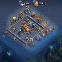 بازی کلش آف کلنز|کنسول، بازی ویدئویی و آنلاین|گرگان, |دیوار