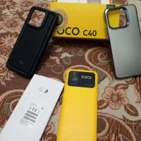 گوشی poco c 40 با ایرپاد