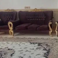 مبلمان هفت نفره کارکرده ولی سالم