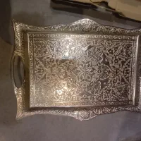 میوه خوری رولت خوری سینی و تزیینی طلایی|ظروف سرو و پذیرایی|تهران, ستارخان|دیوار