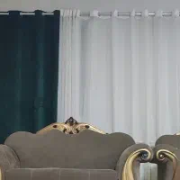 پرده حریر شاین دار