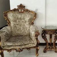 مبل سلطنتی9نفره*نو*|مبلمان خانگی و میز عسلی|شاهدشهر, |دیوار