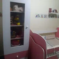 تخت  خواب نوجوان و کودکانه|تخت و سرویس خواب|کرج, شهرک جهان‌نما|دیوار