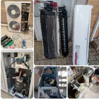 نصب،سرویس،عیب یابی اسپیلت و کولرگازی|خدمات پیشه و مهارت|زاهدان, |دیوار