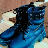 بوت مشکی سایز ۳۸|کیف، کفش، کمربند|جهرم, |دیوار