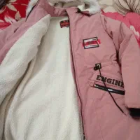 کاپشن صورتی دخترانه شیک