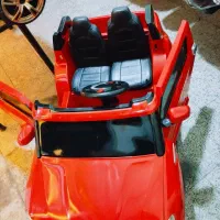 ماشین شارژی BMW دونفره با تایر بادی|اسباب‌بازی بچه|ارومیه, |دیوار