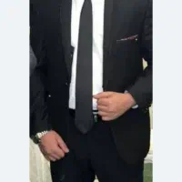 کت وشلوار مشکی سایز 48 مارک زمرد