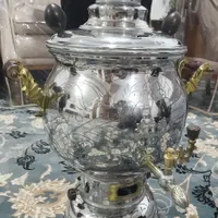 یک عدد سماور گازی نو بدون هیچ تعمیراتی ۶ لیتر