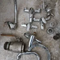 شیر آلات اهرمی نو ودرحدنو شیرفلکه گازی ۶|لوازم سرویس بهداشتی|ری, علایین|دیوار