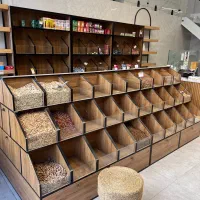 میز چوبی آجیل دکوری