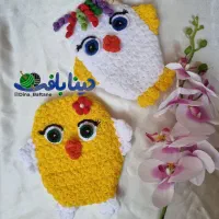 لیف ترک بافت عروسکی و ست جهیزیه عروس