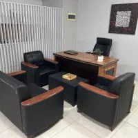 میز مدیریت با نیم ست اداری