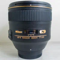 لنز نیکون Nikon 85mm 1.4 afs N