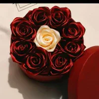 دسته گل روبانی