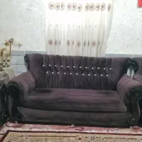 فروش دو دست مبل دست دوم|مبلمان خانگی و میز عسلی|خان ببین, |دیوار