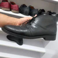 کفش نیم بوت چرم طبیعی درسا