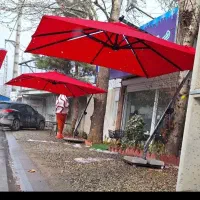 سایبان چتری ۳×۳ برزنتی نو