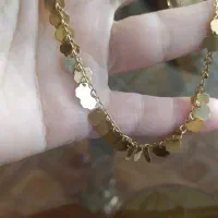 گردنی طلا و  گوشواره طلای دخترانه نونو|جواهرات|اردبیل, |دیوار