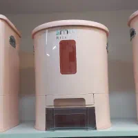 سطل برنج گرد وچهار گوش
