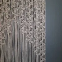 پرده مکرومه|پرده، رانر، رومیزی|فشم, |دیوار