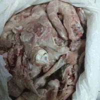 اسکلت مرغ کامل با گردن تازه گرمه