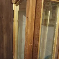 کمد ویترینی باچوب بسیار باکیفیت|بوفه، ویترین، کنسول|دلیجان, |دیوار