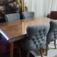 ناهار خوری شش نفره کاملا سالم