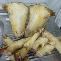 کله پاچه درشت و پاک شده