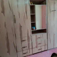 کمد دیواری  همراه تخت تا شو وکنابخانه بزرگ|جاکفشی، کمد، دراور|همدان, |دیوار