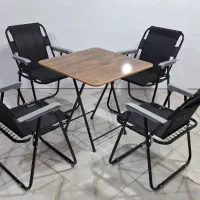 صندلی مبلی پلاس تاشو مسافرتی میز