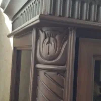 بوفه تمام چوب روس