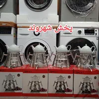 کتری قوری KST شیردار گازی سماوری استیل چایساز