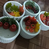 شمع یلدا با شات سنگی