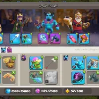 اکانت کلش تان 11 نیمه مکس|کنسول، بازی ویدئویی و آنلاین|فیروزآباد (فارس), |دیوار