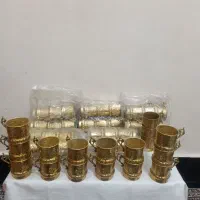 سماور دوکاره برنجی ۶لیتری گازی|سماور، چایساز، قهوهساز|مشهد, جنت|دیوار