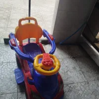 ماشین چرخ موزیکال کودک چهار چرخ