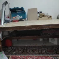 میز چوبی بزرگ|لوازم خیاطی و بافتنی|قم, دورشهر|دیوار