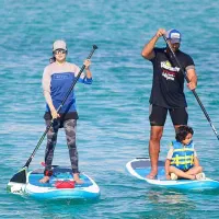 پدل سواری در ساحل اختصاصی