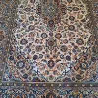 ۶متری دستبافت کاشان کرم در حد