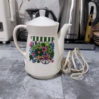 قوری برقی عتیقه و قدیمی ژاپنی