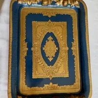 سینی چوبی اصل، کار ایتالیا، دست ساز، بسیار پرکار|ظروف سرو و پذیرایی|تهران, زعفرانیه|دیوار