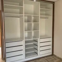 کمد دیواری mdf/نئوکلاسیک|جاکفشی، کمد، دراور|اندیشه, اندیشه فاز ۴|دیوار